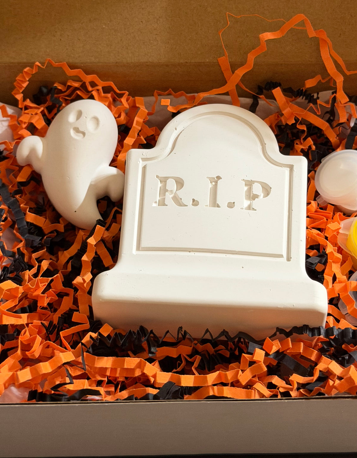 Big Haunted Headstone Halloween Fall Paint Kit